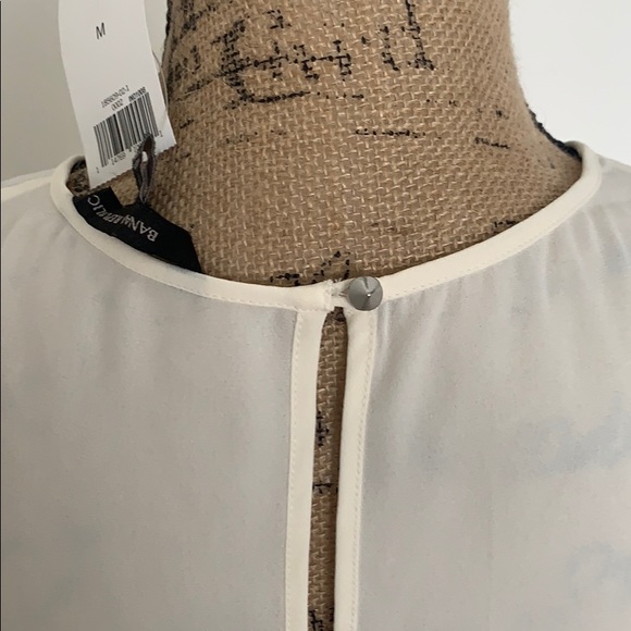 Banana republic slightly sheer ruffle top NWT - Picture 5 of 7